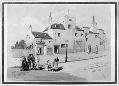 View of the Maternite Port-Royal by French School